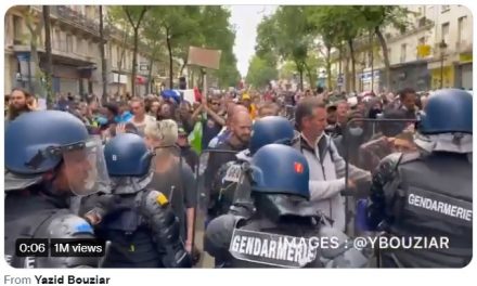All Across France Citizens Take to the Streets and Clash with Police Protesting New Mandatory COVID-19 Vaccine Measures