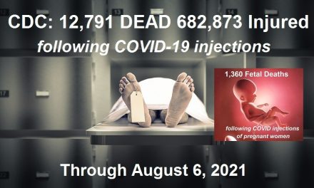 CDC Records Show 12,791 DEAD and 682,873 Injuries Following COVID-19 Experimental Shots