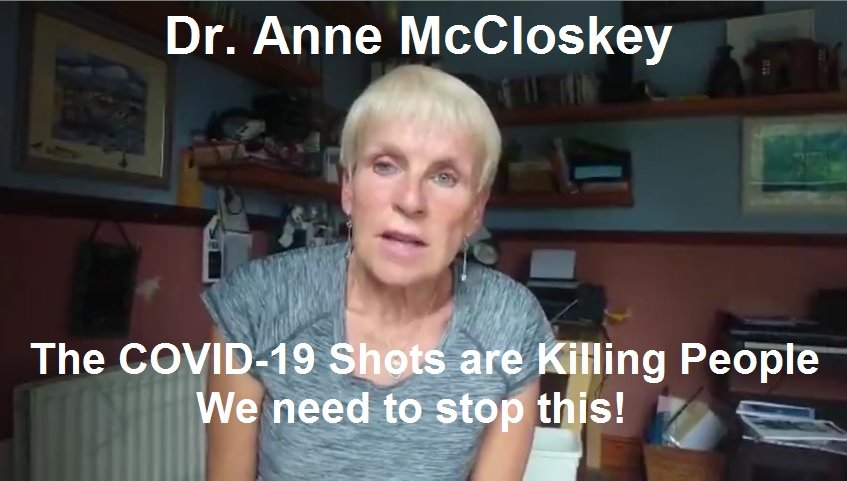 Irish Medical Doctor: The Shots are Killing People! We need to Stop This! Her Medical License was Just Suspended