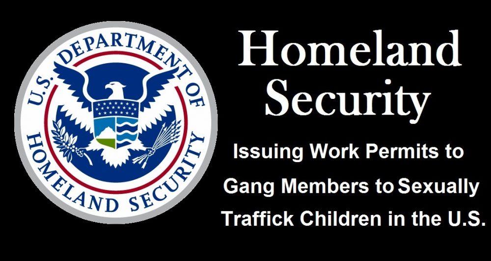 Homeland Security Whistleblower: U.S. Government Giving Permits to Gangs Coming Across the Border to Sexually Traffick Children