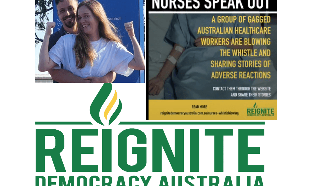 Gagged Australian Nurses Form Whistleblower Group to Expose What is Really Happening in Hospitals with COVID-19 Vaccine Injuries