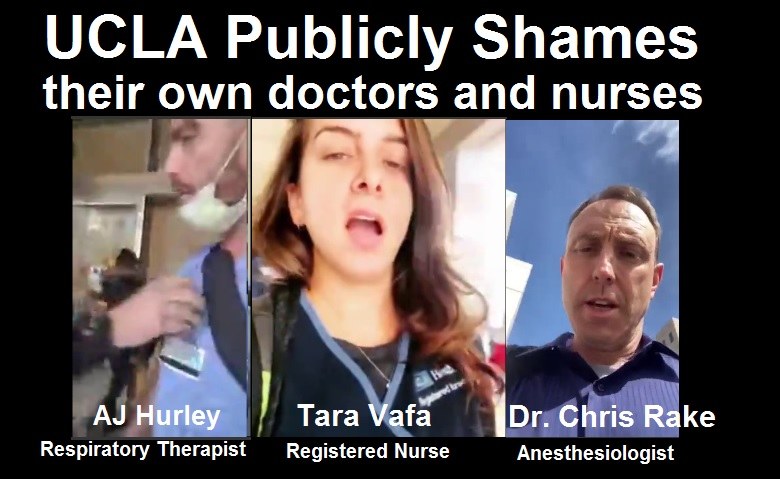 UCLA Uses Nazi Tactics to Publicly Shame Their Own Doctors and Nurses Who Refuse COVID-19 Shots – Just Firing Them Not Enough