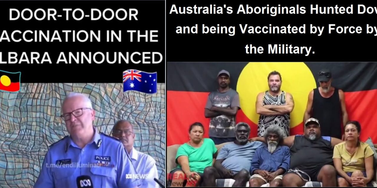 Australia Military Starts Going Door to Door to Hunt Down Unvaccinated Aboriginals to Force Inject Them as Quarantine Camps Also Open