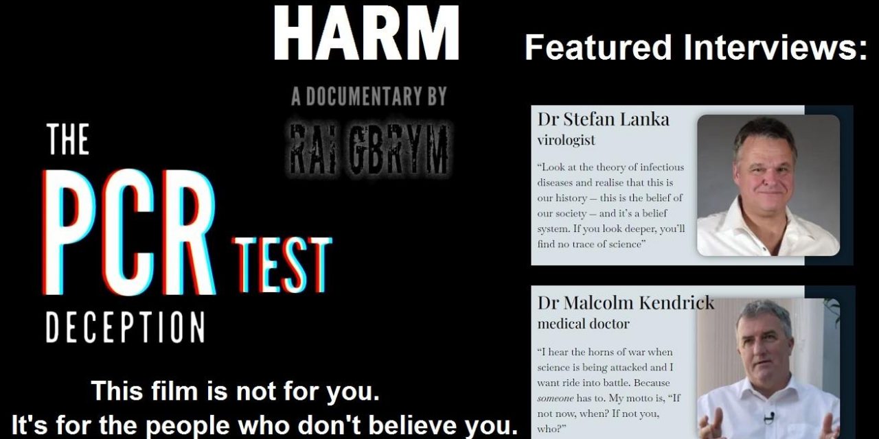 New Documentary on The PCR Test Deception is Banned on YouTube – Share this Film with Skeptics