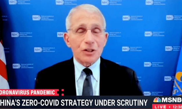 Fauci Praises China’s Lockdown in Shanghai: “You Use Lockdowns to Get People Vaccinated”