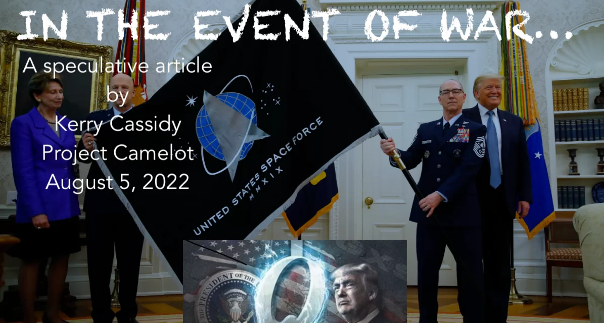 IN THE EVENT OF WAR article by Kerry Cassidy