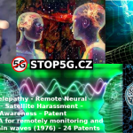 Synthetic Telepathy – Remote Neural Monitoring – 5G & Satellite Harassment – Patent US3951134A (1976) – 24 Patents – Neurological Warfare